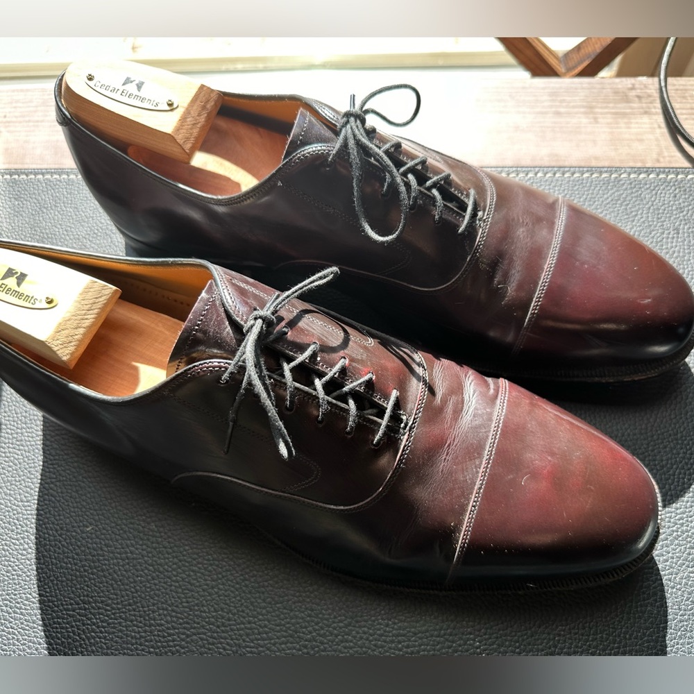 Johnston & Murphy dress shoes - red - 13